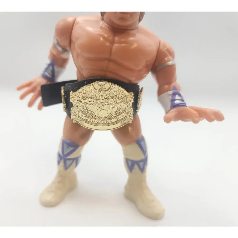 WWF Hasbro Titan Series 8 Lex Luger Wrestling Action Figure 1991 with Belt